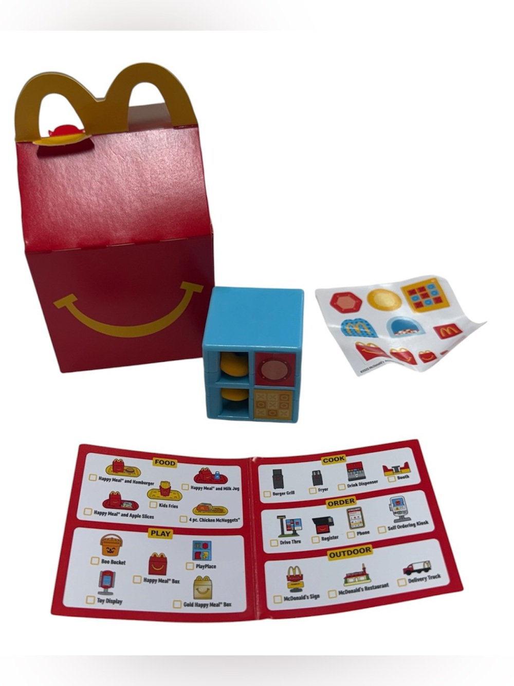 #19 PlayPlace mini lil McDonald’s 2025 Happy Meal Toy brand new with box!